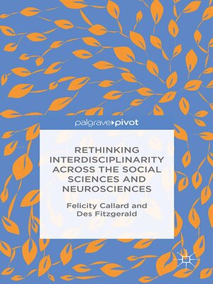 cover image of Rethinking Interdisciplinarity across the Social Sciences and Neurosciences